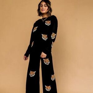 Dressed in LALA Fierce Female Knit Playsuit